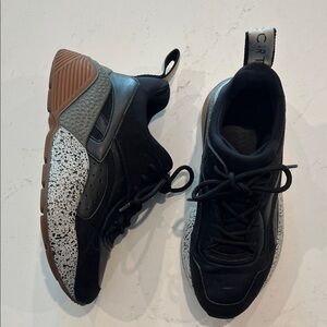 Stella McCartney Black and Brown Nova Sneakers Size 5